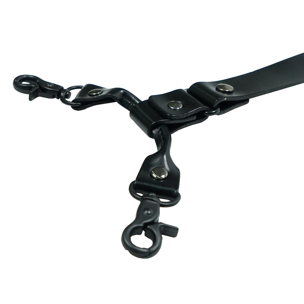 wide thin cowhide leather fashionable snap hook [Lawevan] Men's Y-shaped suspenders, 20mm, double-layered belt, soft, suspenders, leather,