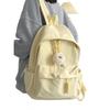 Aesthetic Backpack Dopamine Lightweight Korean Style School Bag for Middle High School Girls Travel Daypack