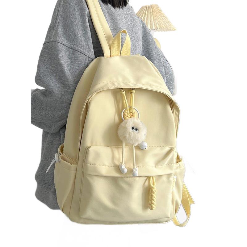 Aesthetic Backpack Dopamine Lightweight Korean Style School Bag for Middle High School Girls Travel Daypack