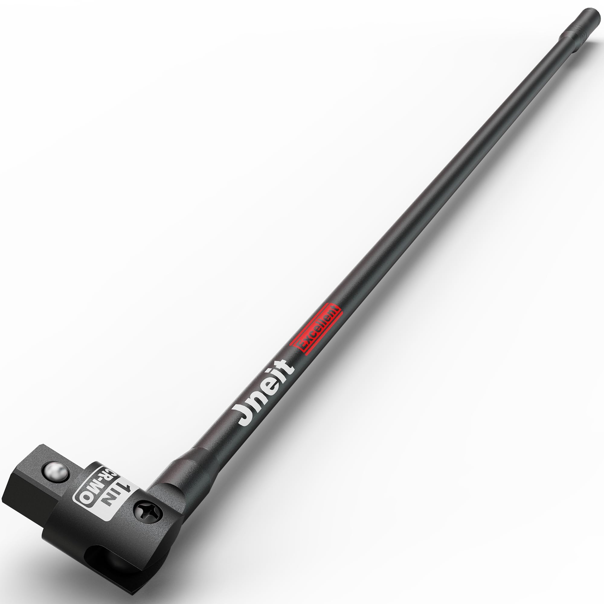 

Jneit Длинный спиннер 1040 мм Общая длина с колесом-разрушителем, болтом, шиной и автомобильной черной рукояткой, 1 дюйм, Длина, Вращение 250°, Стержень, Гаечный ключ, Снятие, чёрный