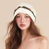 Vintage Beanies Cap Ethnic Style Pullover Hats Fashion Y2k Baggy Cap  Women
