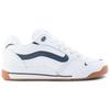 Vans Rowley Cushioning, Wear Resistant Low top Skateboard Shoes Unisex White Blue Sneakers VN000CTMYY2