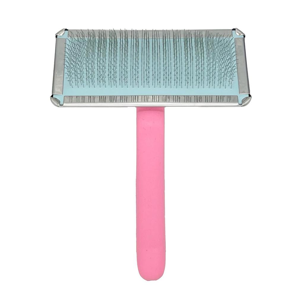 Pro Grip 2 Slicker Brush 115 Standard Pin Type Pink,