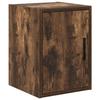 VidaXL Wall-mounted Garage Cabinet Smoked Oak Engineered Wood 860615