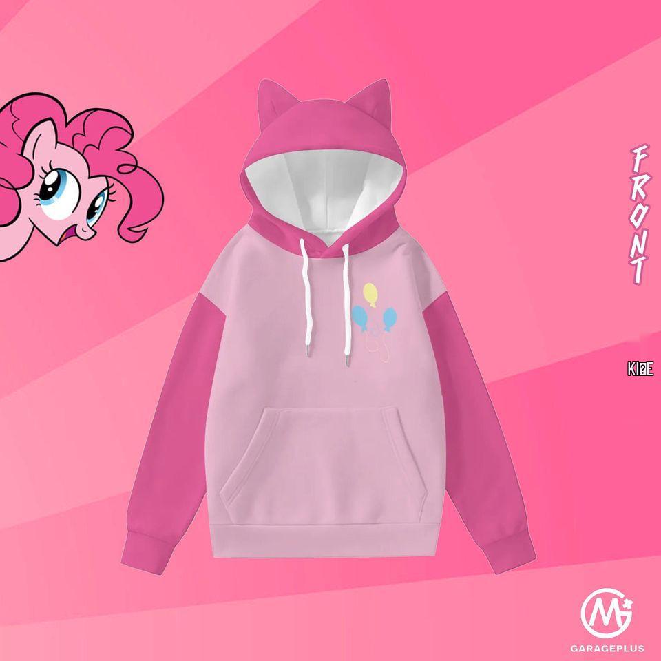 Cat Ear Hoodie: Demon Slayer Nezuko Anime 3D Print