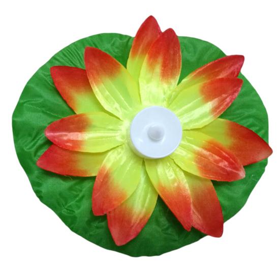 

Электрическая Свеча Светодиодный Свет Сад Желаний Бассейн Пруд Водный Поплавок Лампа Цветок Лотоса оранжевый