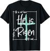 He Is Risen Shirt Easter Christian Cross Men Women Kids T-Shirt