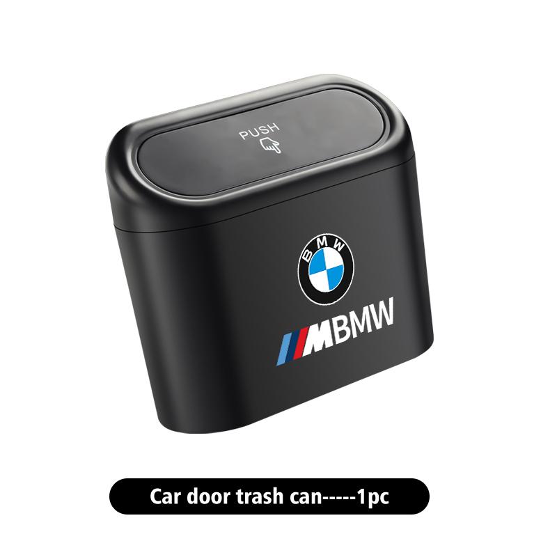 Car Door Hanging Trash Can Storage Box Auto Accessories For BMW Performance X1 M3 M6 F01 F02 E34 E36 E60 F10 F20 X6