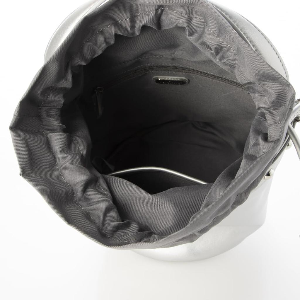 Handbag Chain Bucket Bag for Silver [Lava Gagery] [Instagrammer Chiyo's Women, (95)