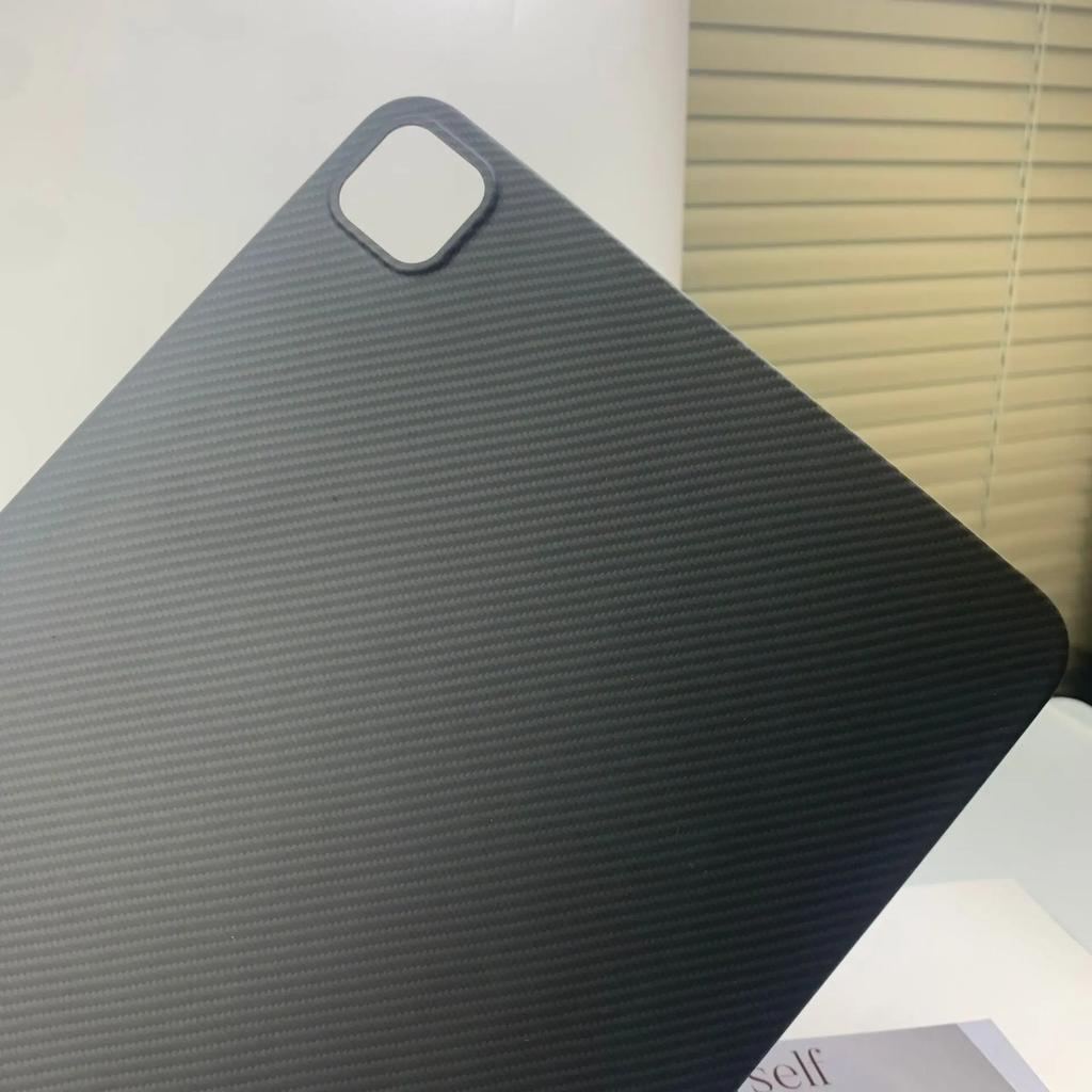 Carbon Fiber Aramid Fiber Case for Apple IPad Pro 13 2024 Protective Case Carbon Fiber Back Cover 13 Inches A2926 A3007 Capa