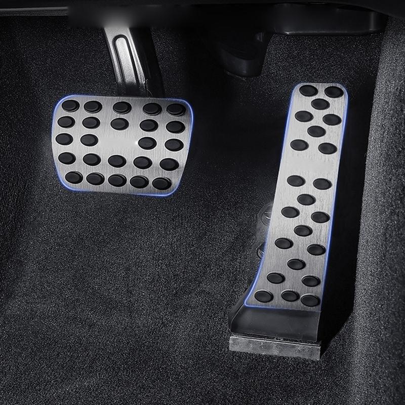 For Mercedes-Benz E-Class W214 2024 /C-Class -2024 Car Accessories Aluminum Rubber Car Brake Foot Pedal Pedals Pad Cover