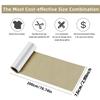 1PC 2m/78.74inch Linen Patch Cloth (1pc 3.94*78.74inch/Self-Adhesive) for Furniture, Sofa, Car Seat, Box, Crafts, Wear-Resistant