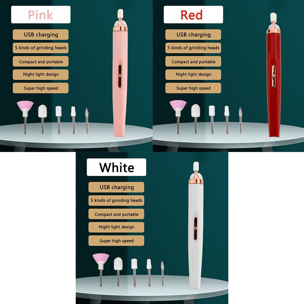 Nail Art Pen Manicure Tools Nail Sander Machine Polishing Machine Nail Drill Sander Nail Grinder