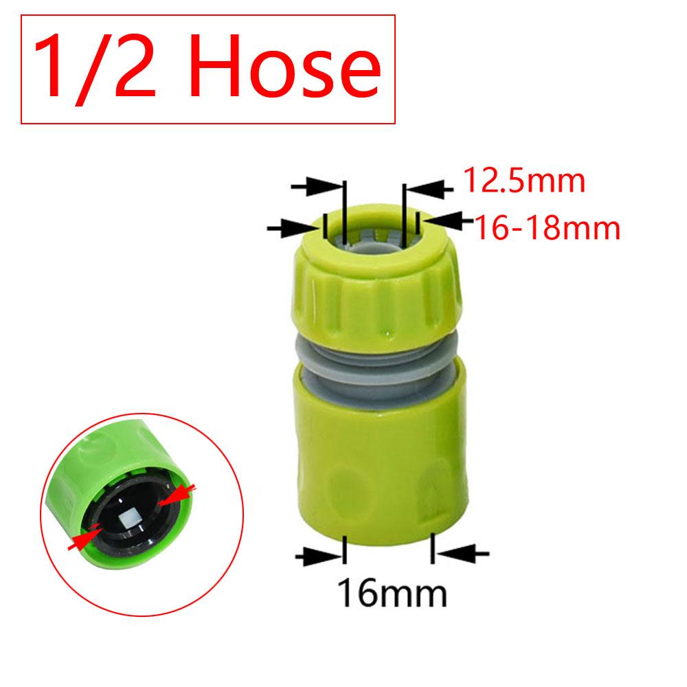 20 Stück Gartenschlauch-Schnellkupplungen - 1/2, 3/4, 1 Zoll (16/20/32mm) Reduzierstück mit Stopp-Wasser-Anschluss für Bewässerungssystem