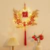 Three-dimensional New Year's Blessing Wreath  Wedding Party Decoration