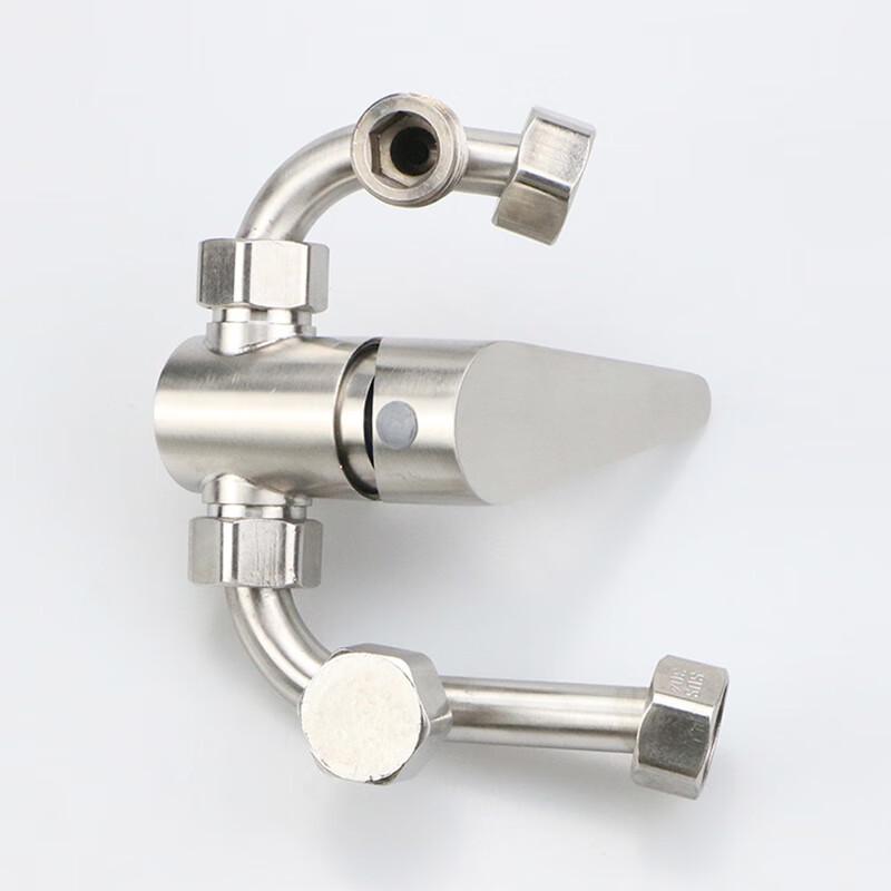 304 Stainless Steel U-Spout Hot & Cold Mixer Faucet