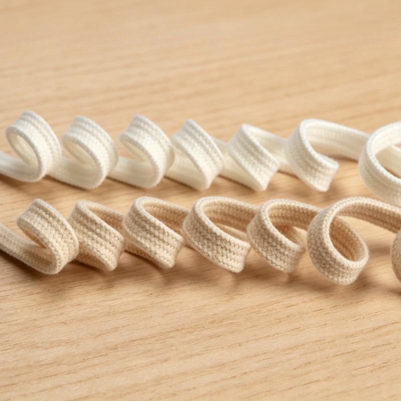 1 Pair Solid Flat Cotton Shoelaces for Canvas Sneakers Available In White Black Beige Multiple Lengths 100 120 140 160cm