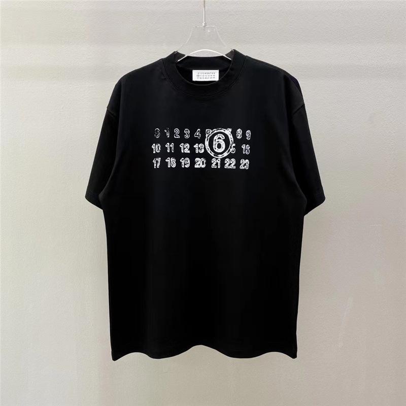 

Maison Margiela MM6 Unisex Cotton Loose Short-Sleeve Graphic T-Shirt M