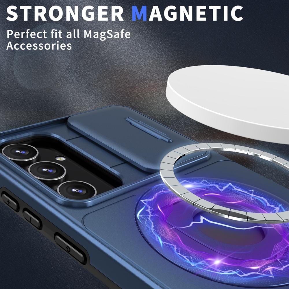 Magnetic Case for Funda Samsung Galaxy S23 Ultra S22 Plus Cases Protector Camera Phone Holder Back Cover