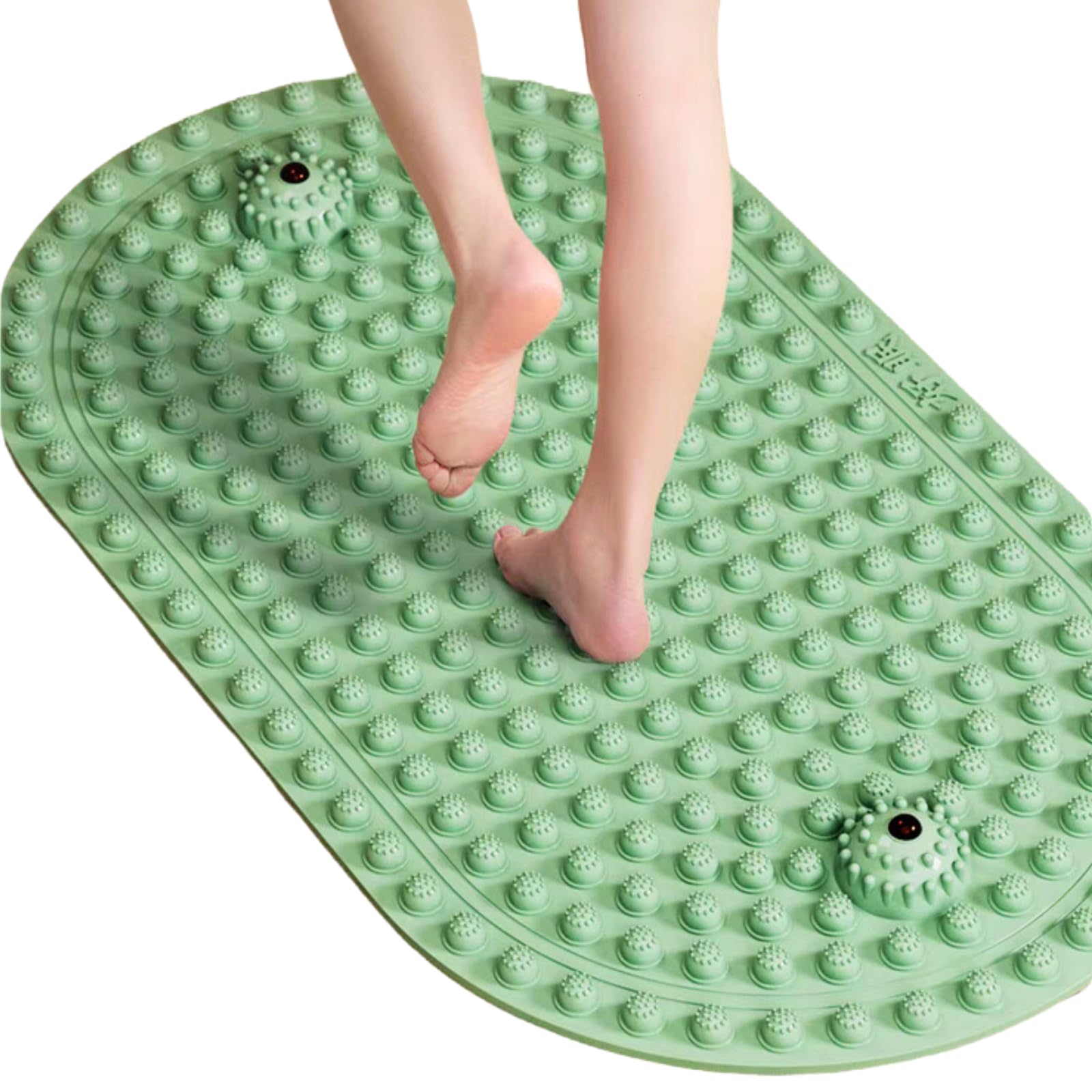 

DZTSMART Шиацу массаж стоп меридиан точечный массаж стопы со стимулирующим точечным массажем стопы умеренная мягкость и подходит для всех Respect светло-зеленый