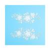 Embroidery Plus Bone Pair Flower Car Bone Handmade Three-Dimensional Diy Chiffon Multi-Layer Patch Sticker Headdress Accessories Clothing Veil