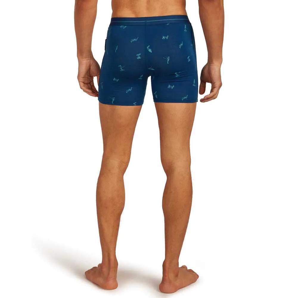 Icebreaker Merino 150 Anatomica Boxer Briefs Snow Day