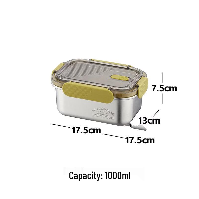 ZISIZ 316L Stainless Steel Food Storage Container