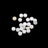 20 Pcs Abalone Shell Material Dots Fingerboard Inlay Dot Guitar Fretboard Dots for Acoustic Guitars Replacement Parts