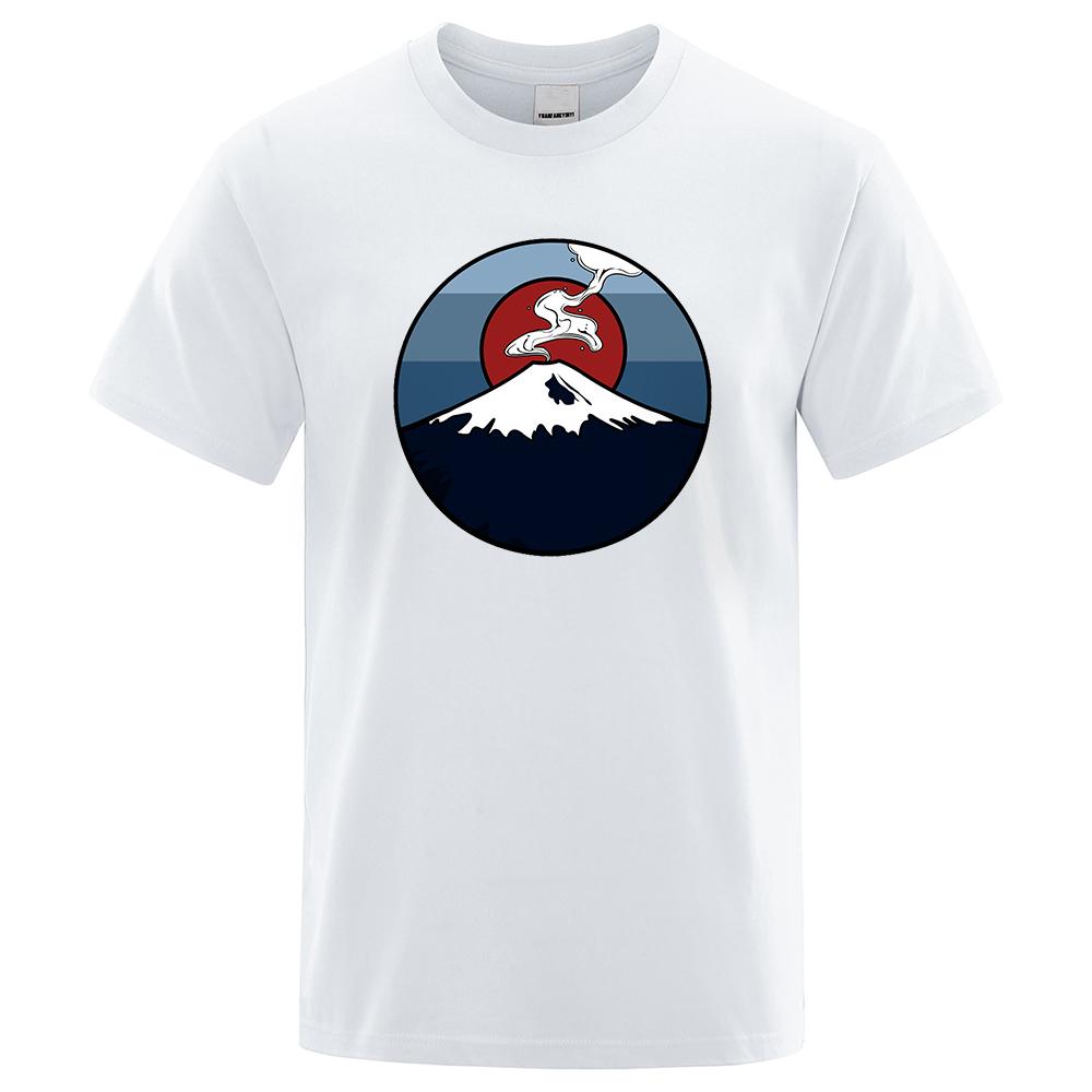 Mt. Fuji, Japan Men Women T Shirt Fashion Cotton Eco-Friendly T-Shirts Summer Tee Clothes Tshirt Oversize Loose T Shirts