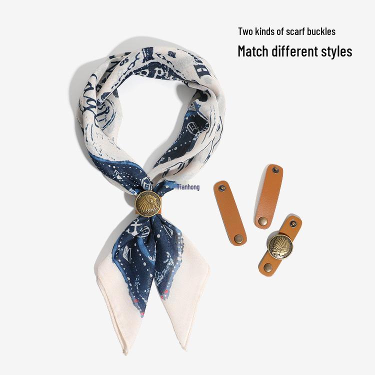 Men's Trendy Silk Bandana: Retro Headband, Neck or Waist Tie, and Pants Accessory.