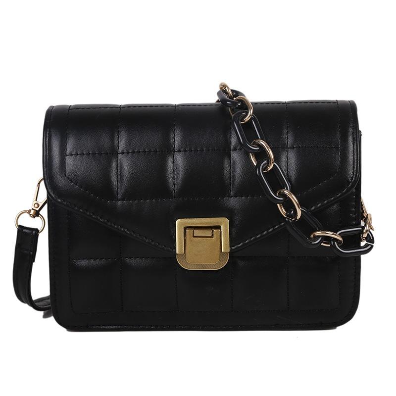 Spring Fashion Small Bag Women's Popular New Trendy Chain Crossbody Portable Embroidery