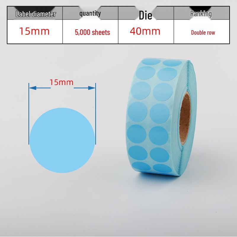 Waterproof Adhesive Thermal Barcode Stickers - Various Sizes