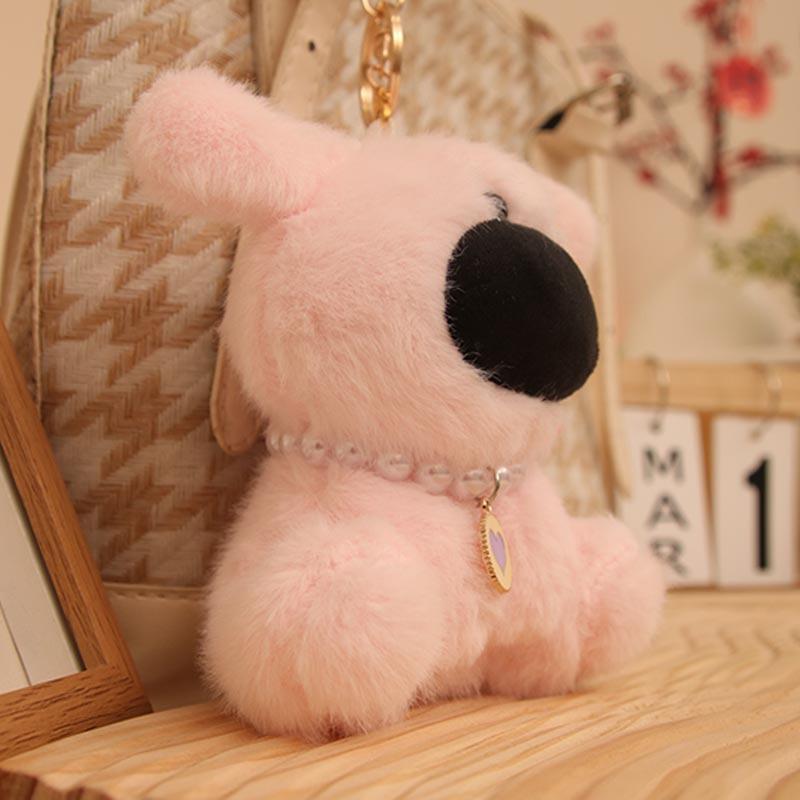 Cute Cute Big Nose West Highland Dog Pendant Plush Toy Doll Puppy Bag Hanging Keychain Kid