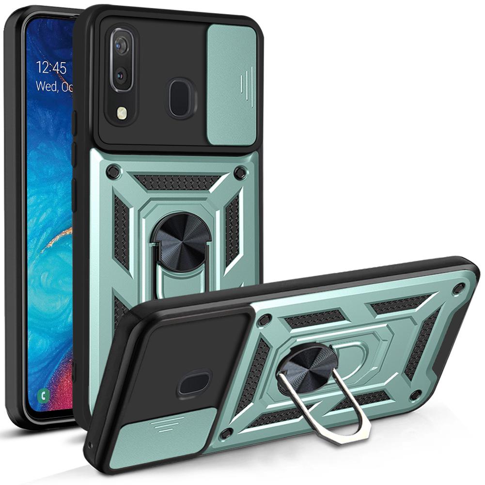 

For Samsung A20 Case Galaxy A30 Cover Galaxy A20 A30 Magnetic Ring Holder Armor Phone Case Slide Camera Protect Back Cover Galaxy A30