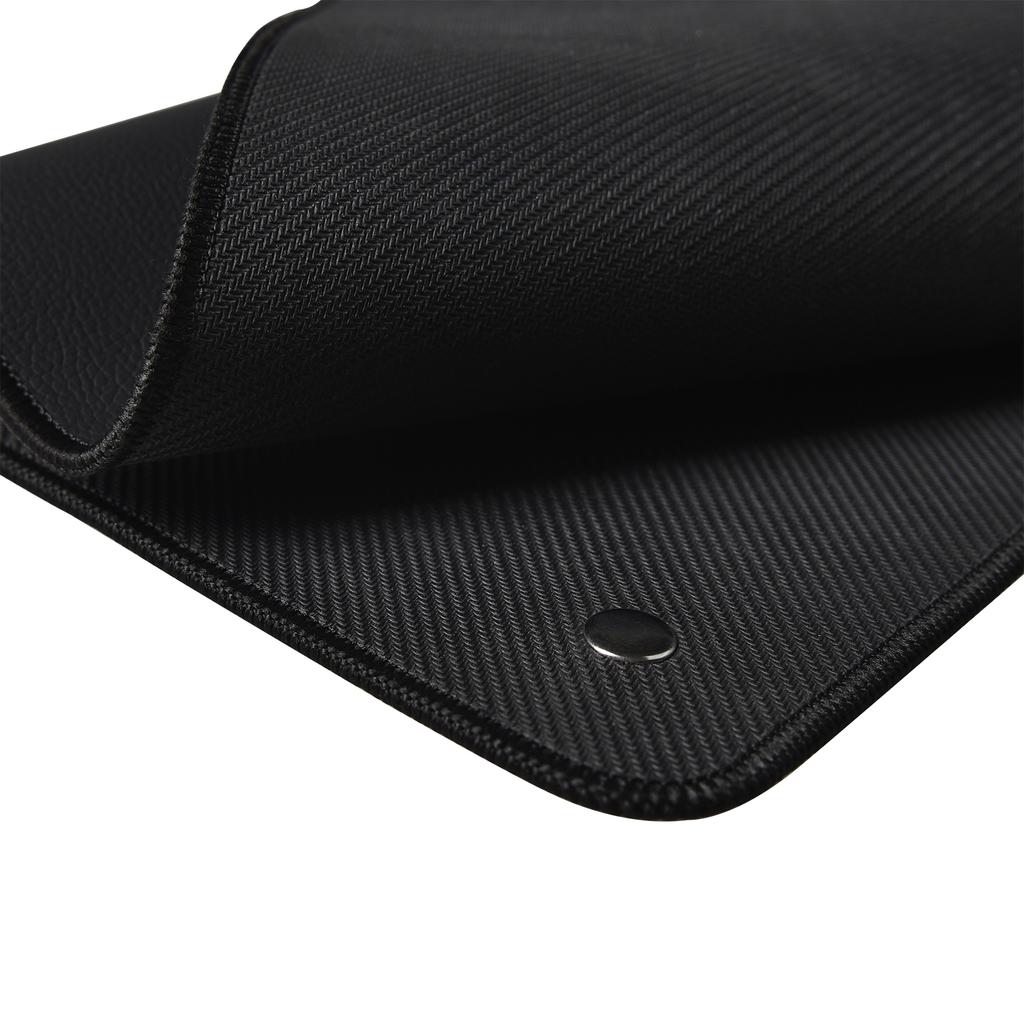 Grounding Mouse Pad Mat Black 25*46cm Durable Rubber Anti-slip PU Leather Mouse Pad Good Mouse Pads Anti-static Healthy