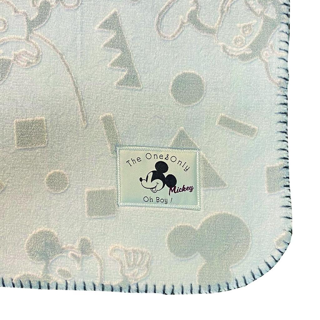Marushin Disney Mickey Mouse Gray Pattern 70cm H X 100cm Winter Product 2245030100 Throw, Approx. W, Cute, Fluffy, Stylish, Warmer, Number