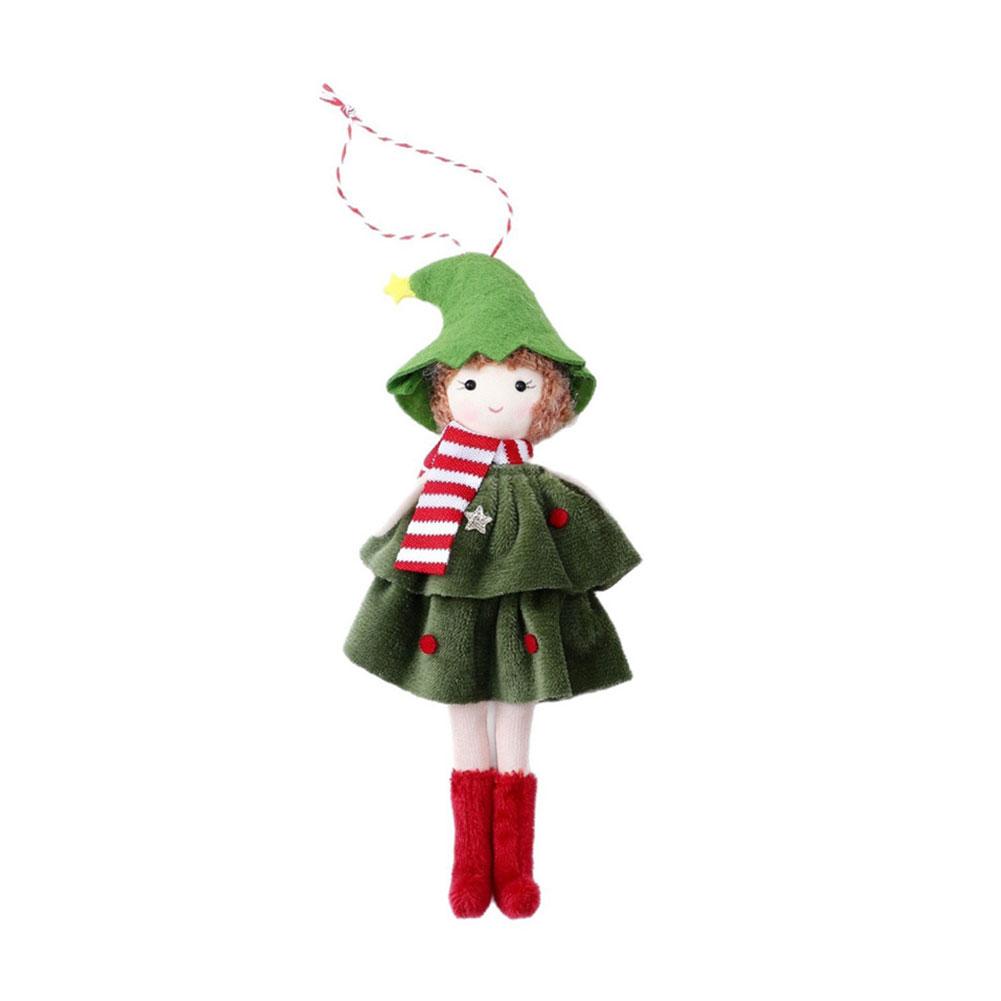 

Платье для торта для девочки Кукла Кукла-ангел Подвеска Рождественские украшения Аксессуары для рождественской елки Подарок