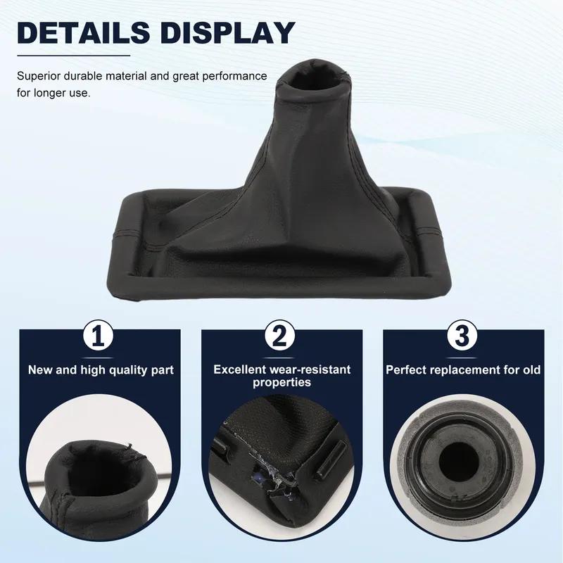 Manual Transmission Shifter Boot Cover with 5 Speed Gear Shift Knob 8R3Z7277AA for Ford Mustang 05-09 5R3Z-7213-BAA 7R3Z-7277-AD