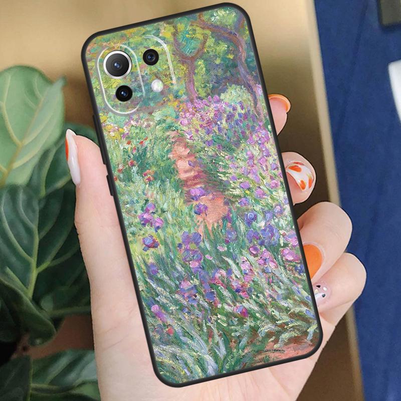 Claude Monet Case For Xiaomi 15 14 Ultra 13T 14T 15T Pro 17 Pro Max POCO X7 X5 X6 F5 F6 F7 F8 Pro Coque