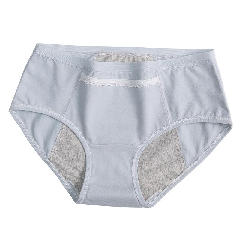 Women S Mid Waist Cotton Gusset Leakproof Period Panties