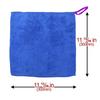 10Pcs Microfiber Cleaning Cloths 30x30cm Lint Free Car Wash Towels Highly Absorbent Auto Detailing Polishing Cloth Household
