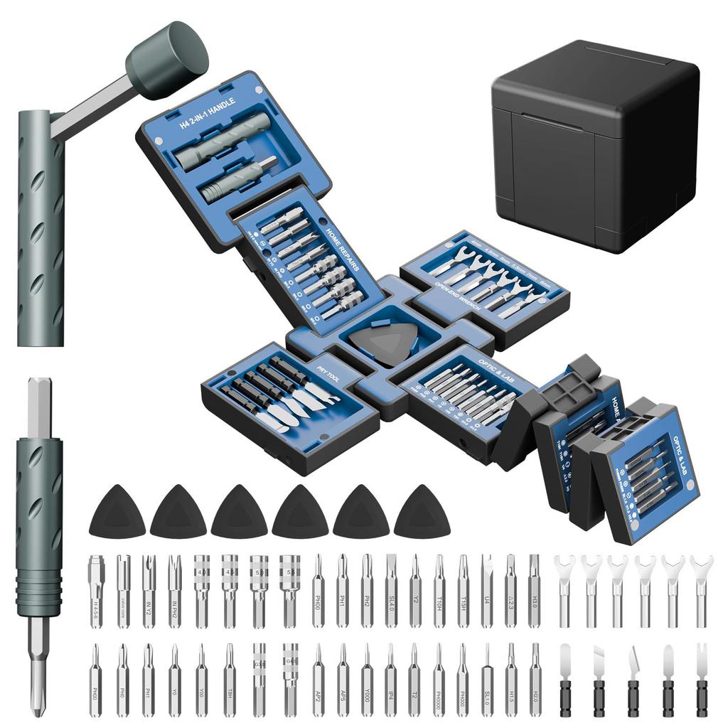 55 in 1 Precision Screwdriver Set Mini Multi Function Screwdriver Kit for Phone Computer Watch Repair Tool Kit