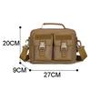 Outdoor Army Plecak Torby kempingowe Męskie Taktyczne Ramię Kamuflaż Wojskowa Torebka Podróży Dojeżdżających