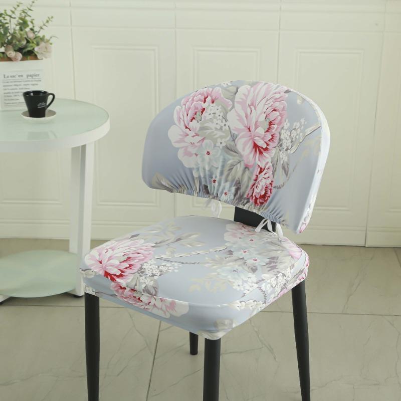 

Чехлы на спинку стула Home Designer Современные простые круглые стулья для столовой Чехлы на стулья для обеденного стола в стиле легкой роскоши для отелей