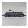 5 LED Car Grill Driving Lights Projector Fog Lamp for Truck Offroad UTV ATV Motorcycle Universal LED Bar Hi-Lo Beam White Yellow