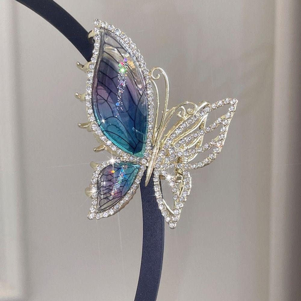 Women Headwear Female Metal Hair Clips Delicate Hairpin Hair Accessories Butterfly Hair Claw