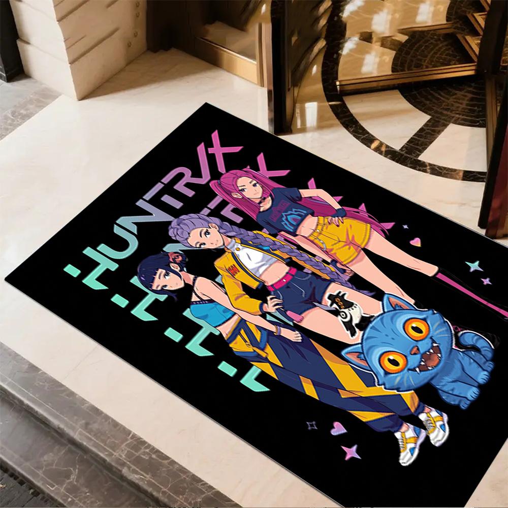 Huntrx Team Adventure Floor Mat Perfect for Bedrooms Dining Room Balcony Dormitory Anti-slip Rug Decorate Offices Birthday/Christmas Gift
