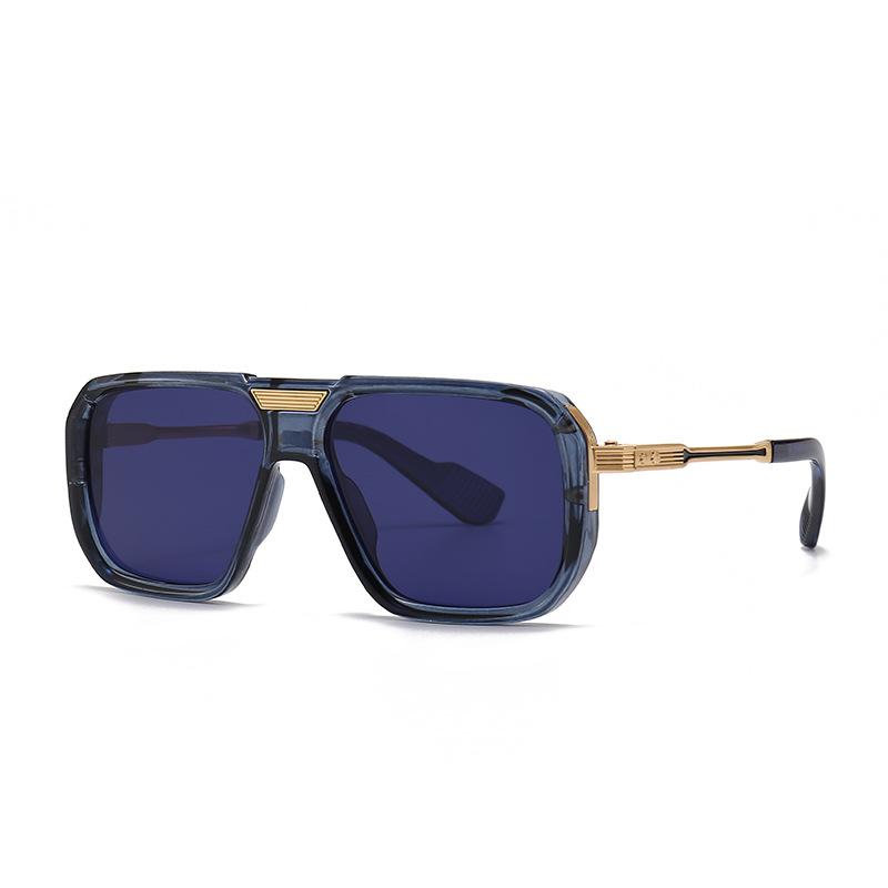 Fashion Square Sunglasses Hight Quality Men Vintage Luxury Brand Design Metal Sun Glasses Women UV400 Shades Gafas De Sol