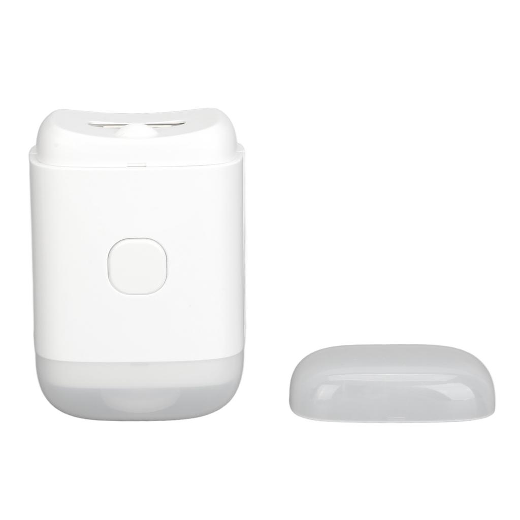 2 In 1 Electric Nail Clipper with Light Grinding Discs Type C Fast Charging Automatic Nail Cutter Wh