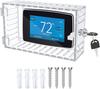 Acryl Thermostat Schlosskasten Schutz Abschirmung HVAC Bedienelemente Manipulationssicher Transparente Abdeckung Mit Schloss